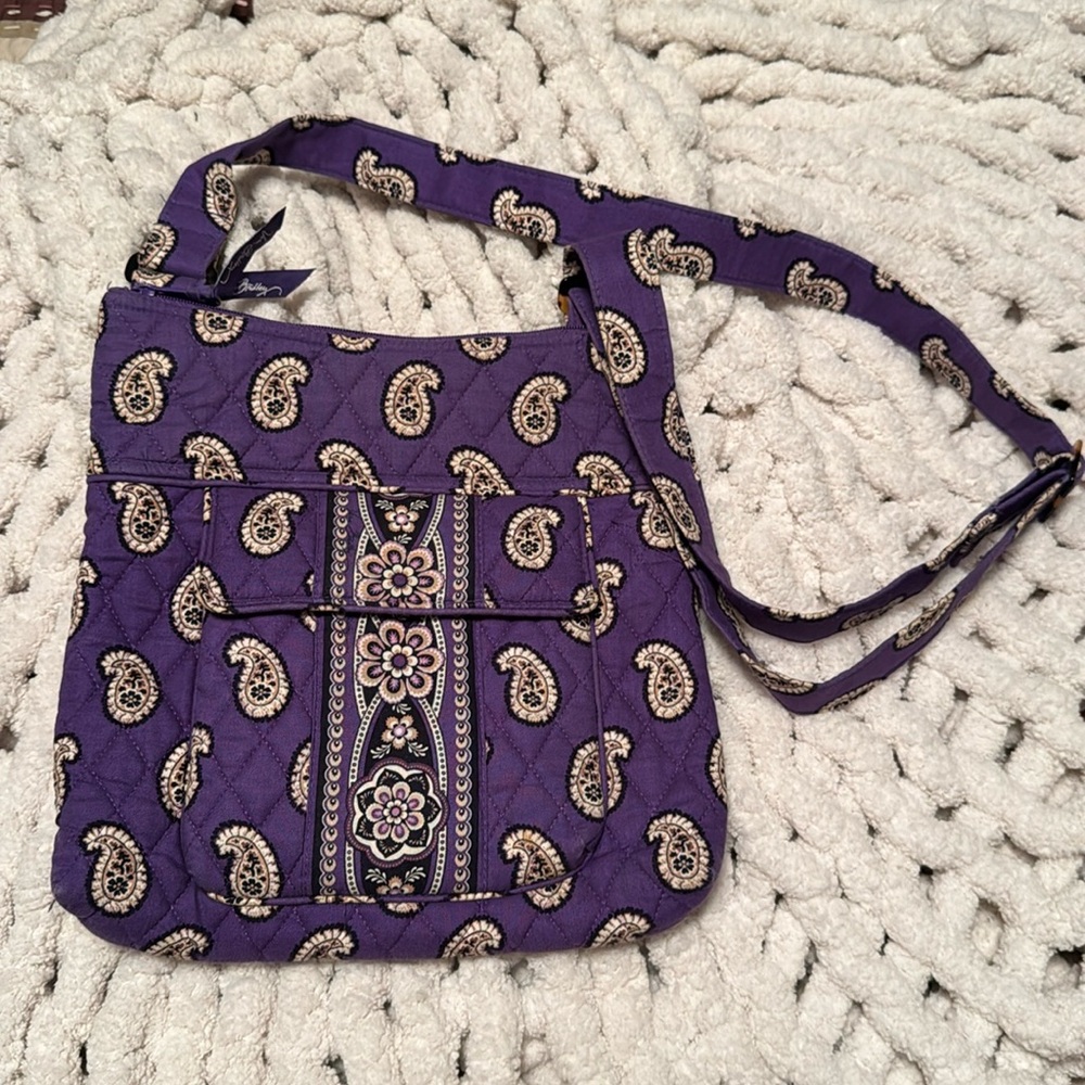 Vintage Vera Bradley purple crossbody